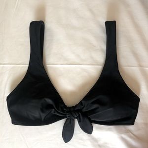 Hollister Knot Front Scoop Bikini Top